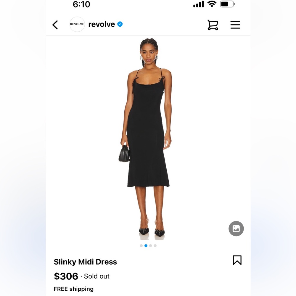 Guizio Slinky midi dress !